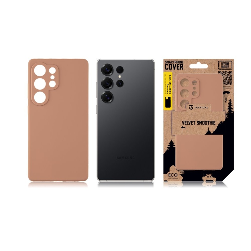 Taktický zamatový kryt Smoothie pre Samsung Galaxy S25 Ultra Fly Moose
