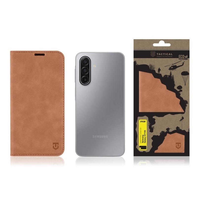 Taktická ochrana Xproof pre Samsung Galaxy A17 5G Mud Brown