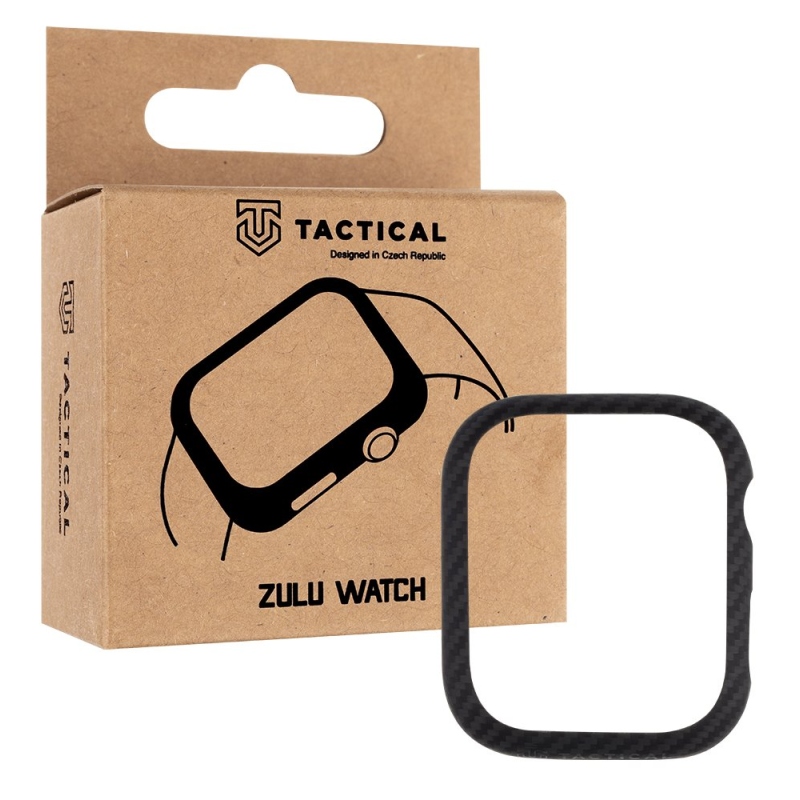 Tactical Zulu Aramid Apple Watch 7 45mm Black