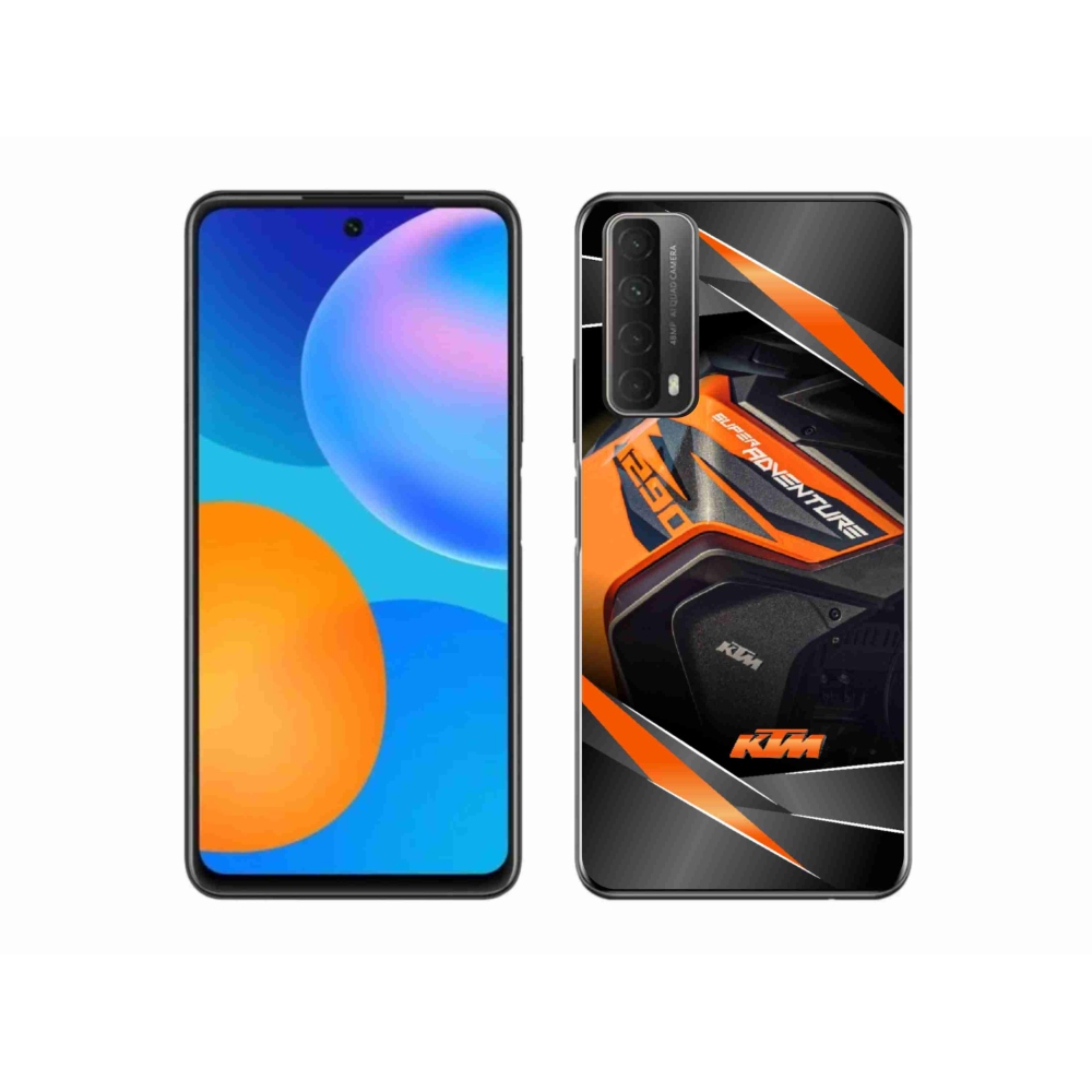 Gélový kryt mmCase na Huawei P Smart (2021) - motorka ktm