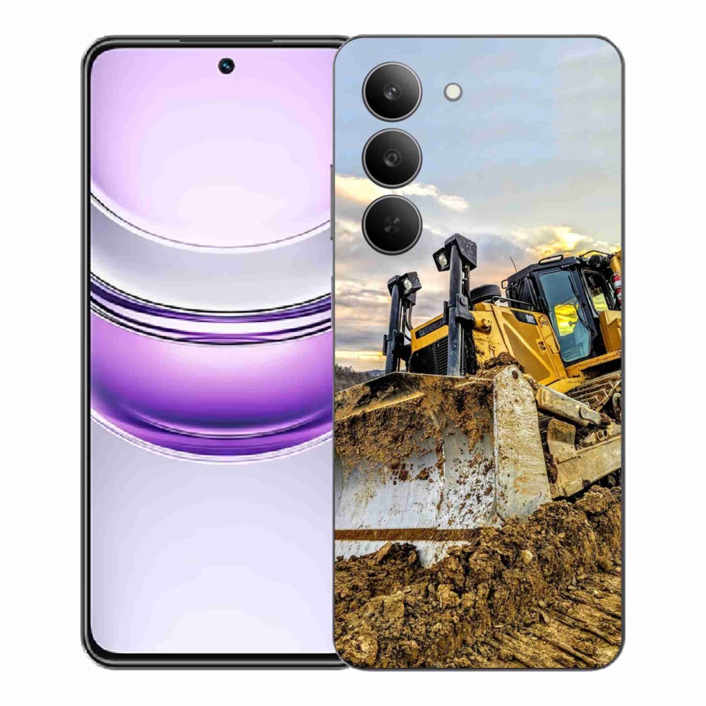Gélový kryt mmCase na Realme 14x 5G - bager