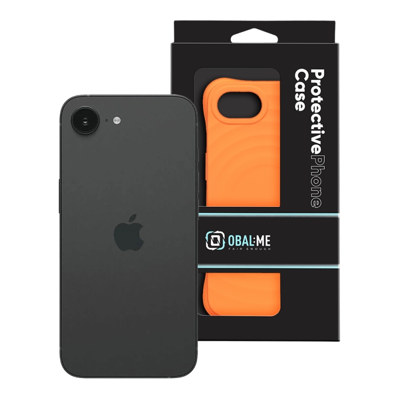 OBAL:ME MagNetix Orbit Puzdro pre Apple iPhone 16e/17e Oranžové