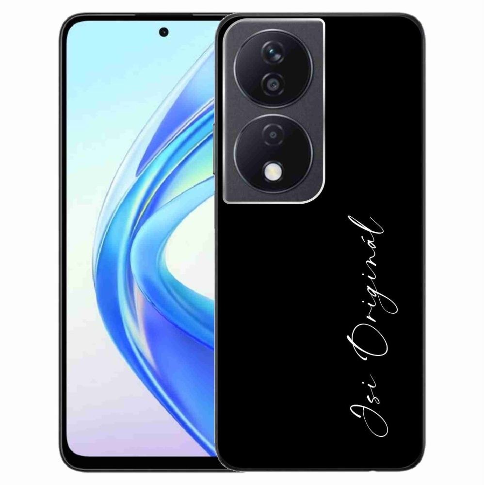 Gélový kryt mmCase na Honor X7b/Honor 90 Smart - si originál čierne pozadie