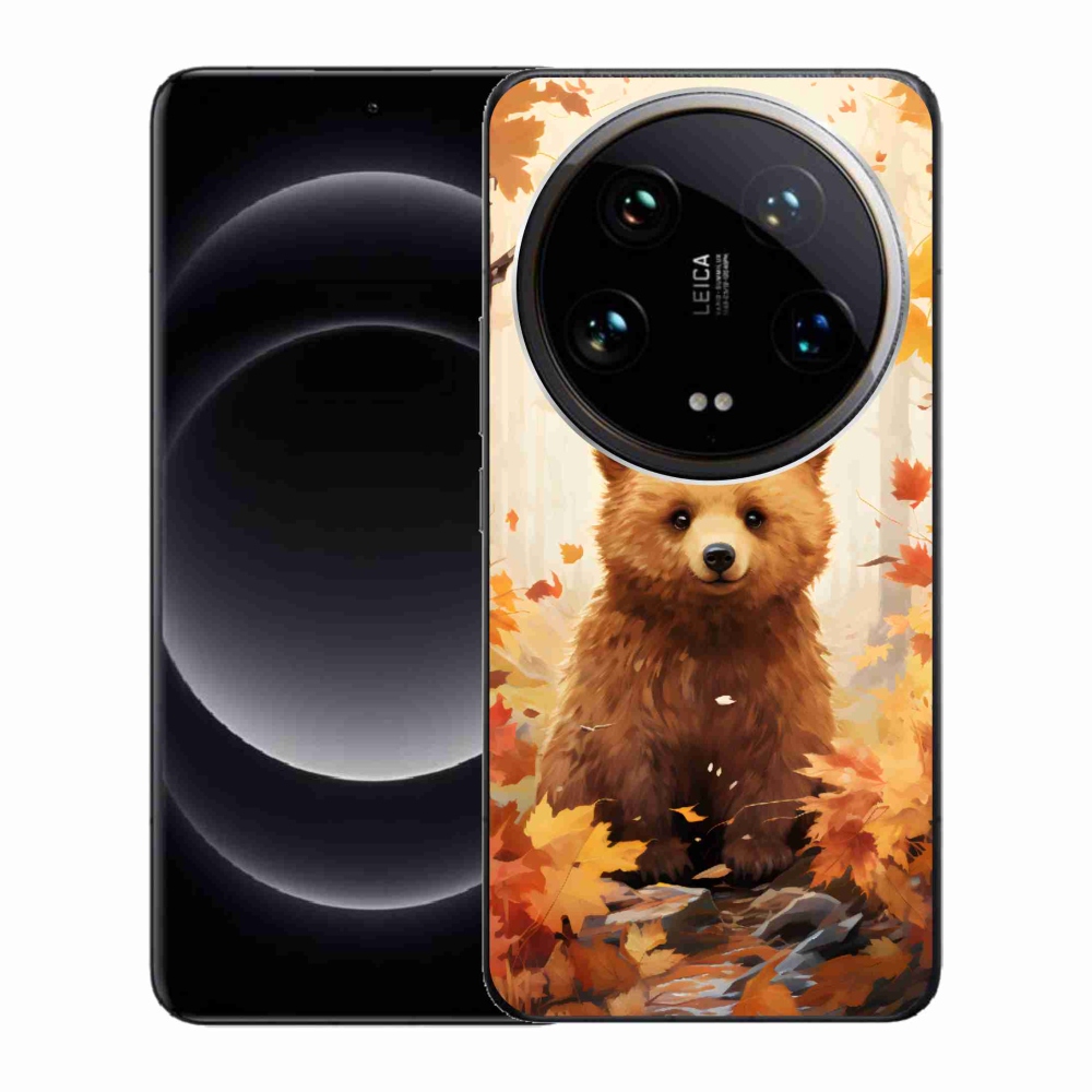 Gélový kryt mmCase na Xiaomi 14 Ultra - medveď v lese
