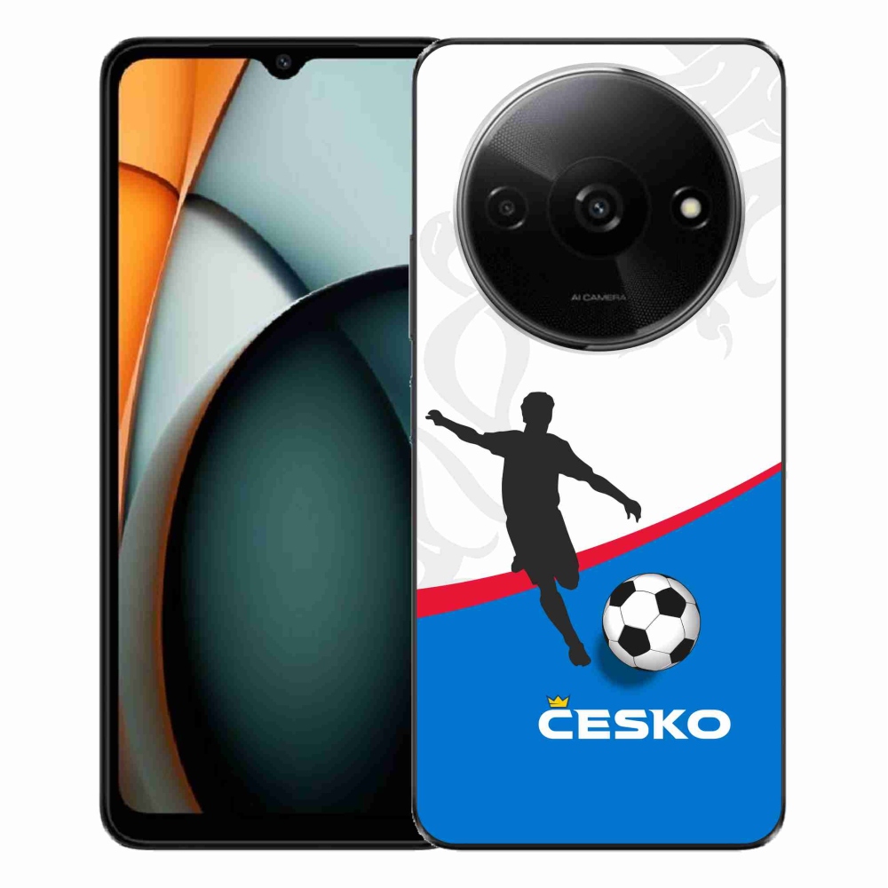 Gélový kryt mmCase na Xiaomi Redmi A3 - futbal Česko 1