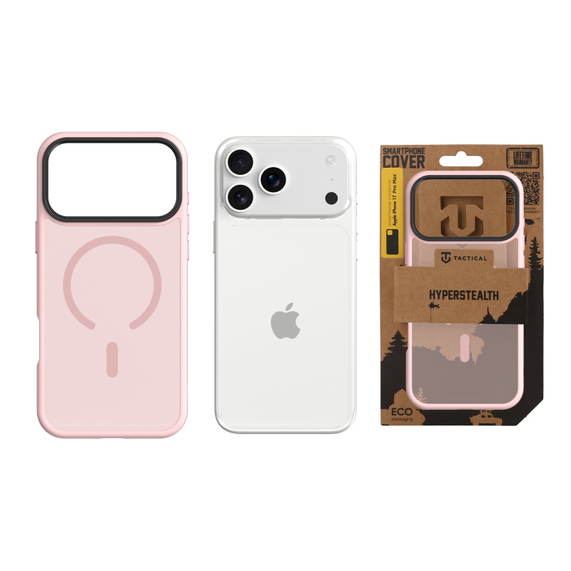 Taktický kryt MagForce Hyperstealth pre iPhone 17 Pro Max Pink Panther