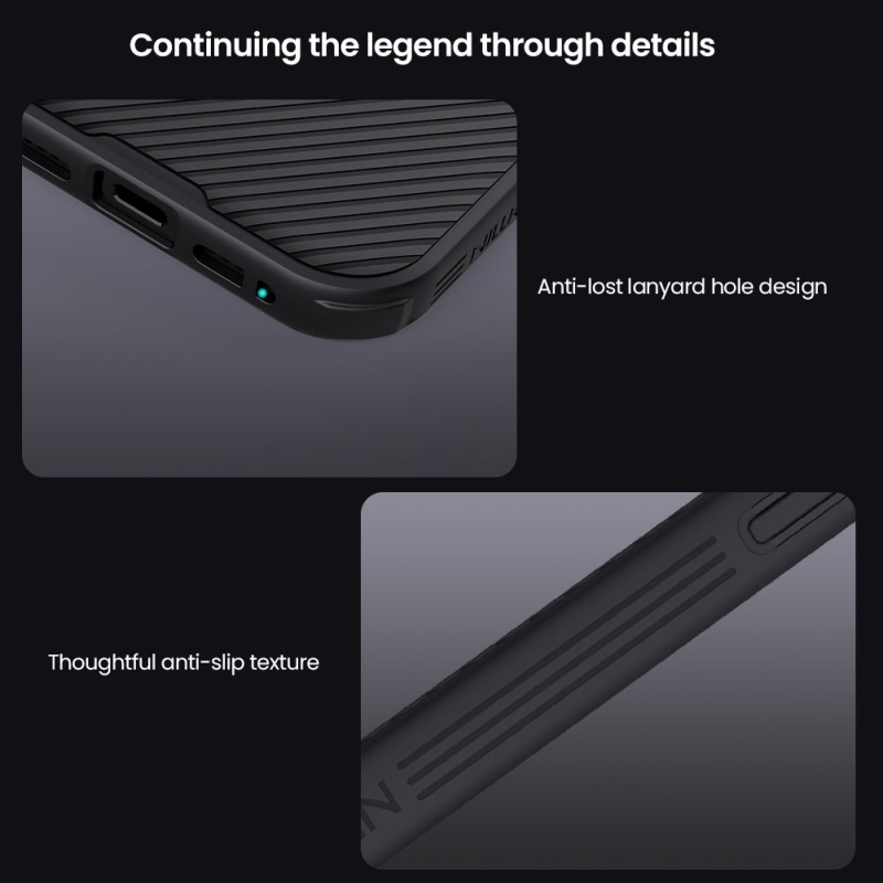 Nillkin CamShield PRO Zadný kryt pre Apple iPhone 17 Black