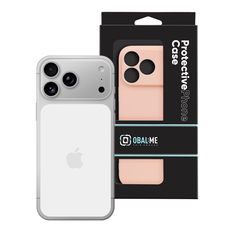 OBAL:ME Lesklé puzdro pre Apple iPhone 18 Pro Max Blush