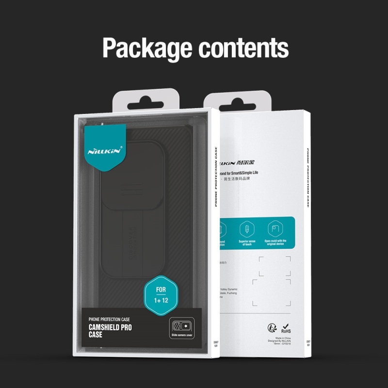 Nillkin CamShield PRE Zadný Kryt pre OnePlus 12 Black
