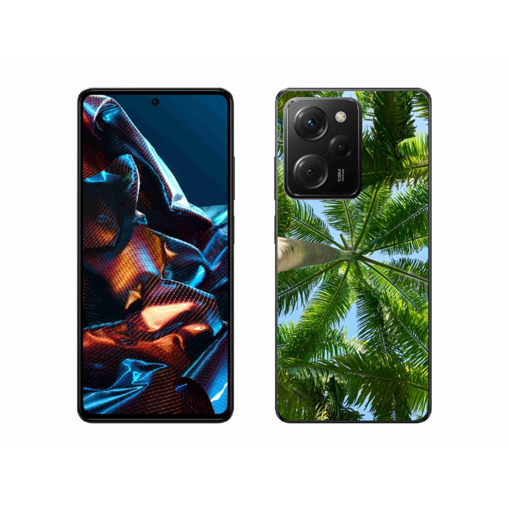 Gélový kryt mmCase na Xiaomi Poco X5 Pro 5G - palmy