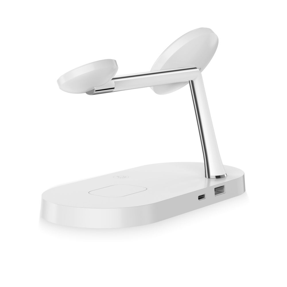 Tech-Protect A12 3v1 nabíjací stojan - biely