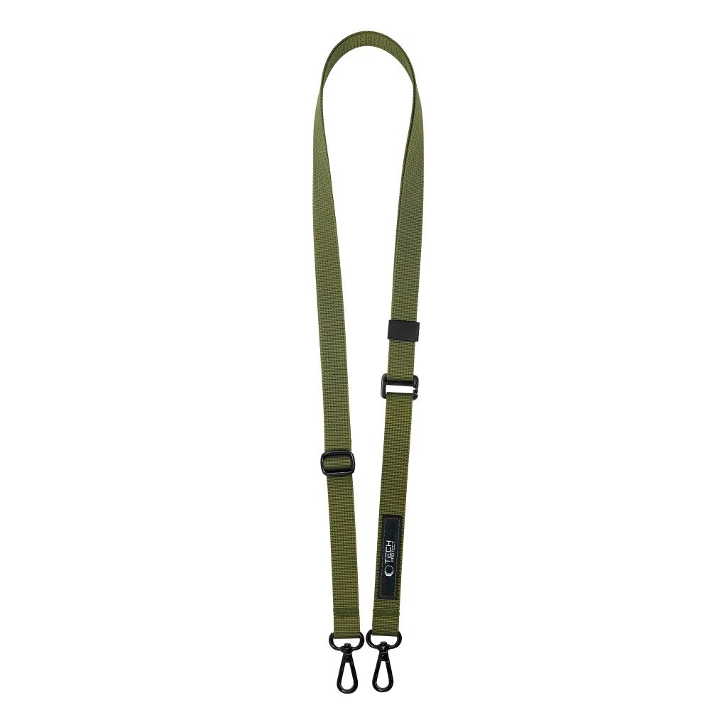 Tech-Protect C6S Rope CrossBody šnúrka / popruh na mobil - khaki