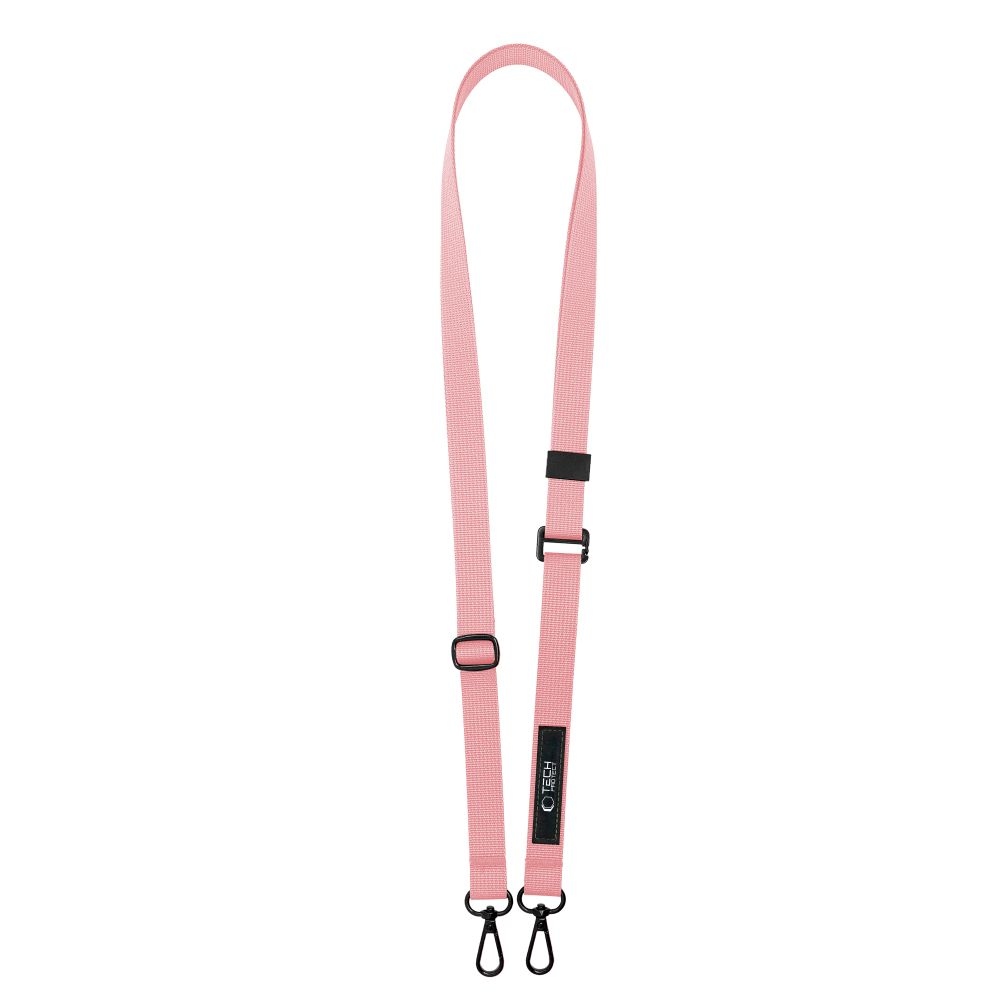Tech-Protect C6S Rope CrossBody šnúrka/popruh na mobil - ružový
