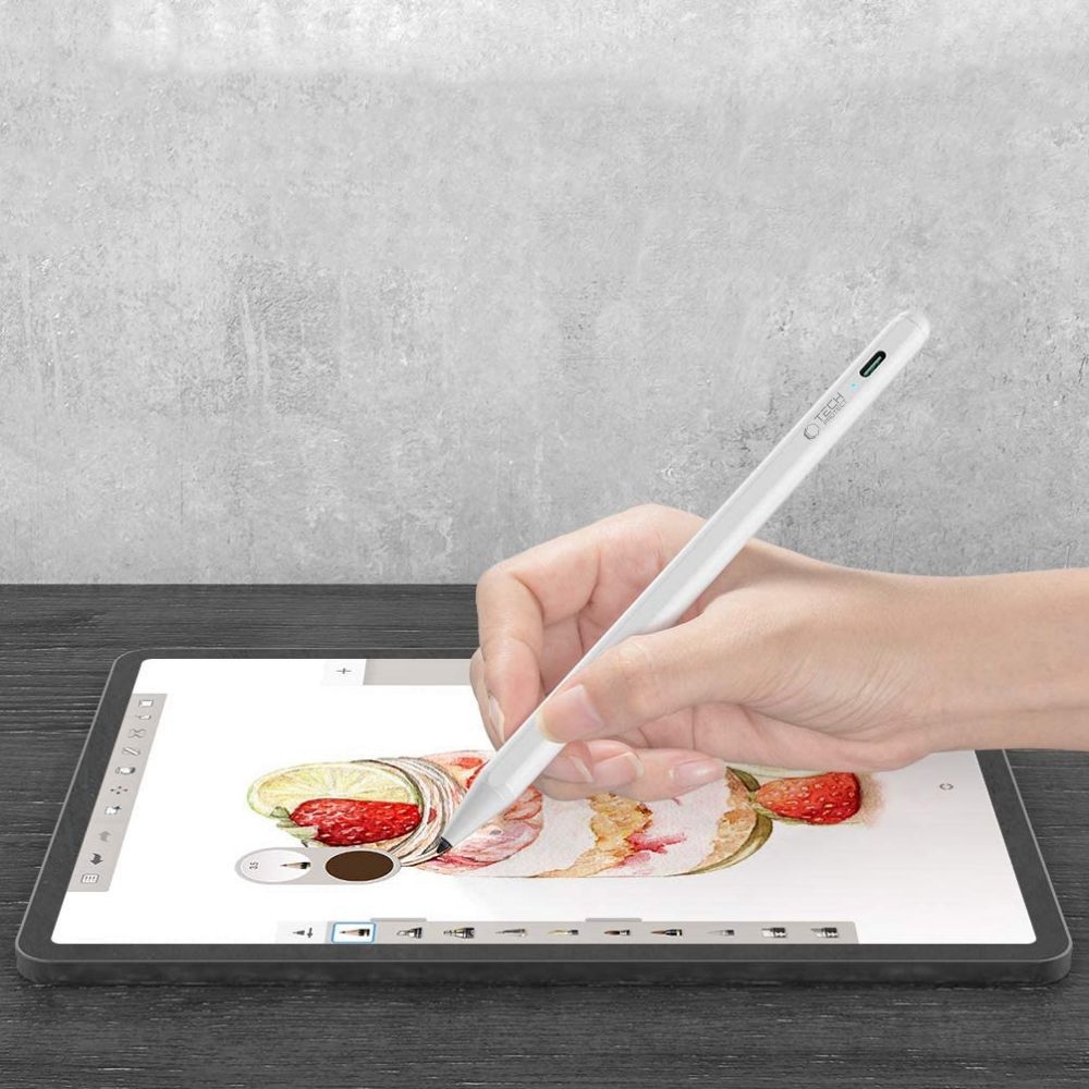 Tech-Protect Digital Magnetic Stylus Pen iPad - biely