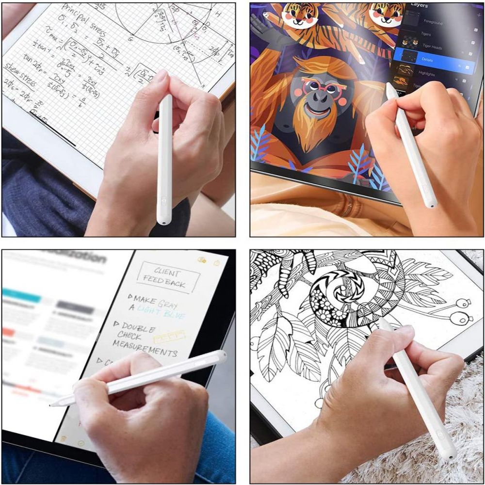 Tech-Protect Digital Magnetic Stylus Pen iPad - biely