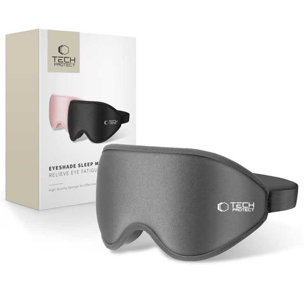 Tech-Protect EyeShade 3D maska ​​na spanie - šedá