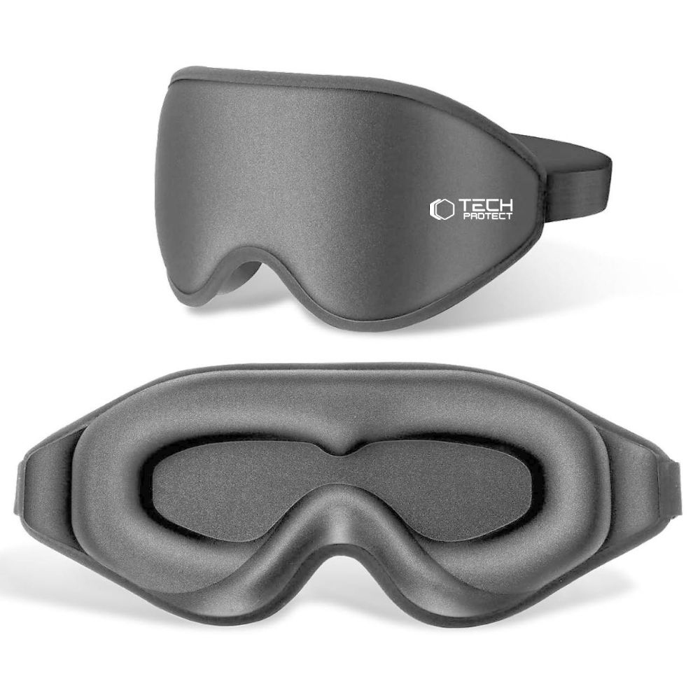 Tech-Protect EyeShade 3D maska ​​na spanie - šedá