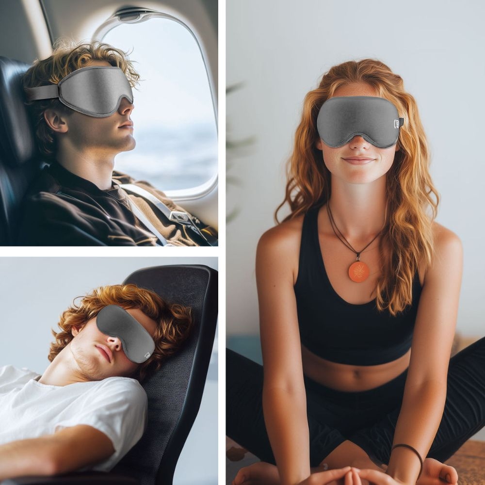 Tech-Protect EyeShade 3D maska ​​na spanie - šedá