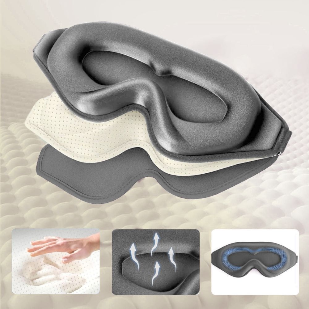 Tech-Protect EyeShade 3D maska ​​na spanie - šedá