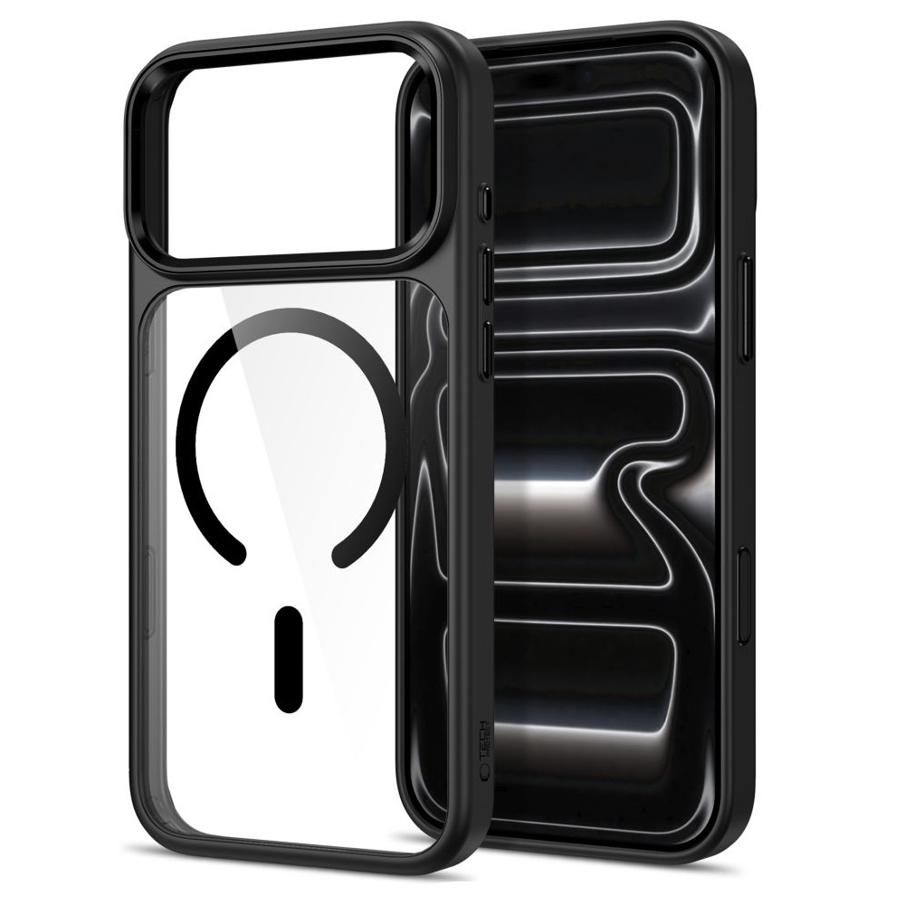 Tech-Protect Magmat MagSafe CC obal na iPhone 17 Pro Max/18 Pro Max - čierny