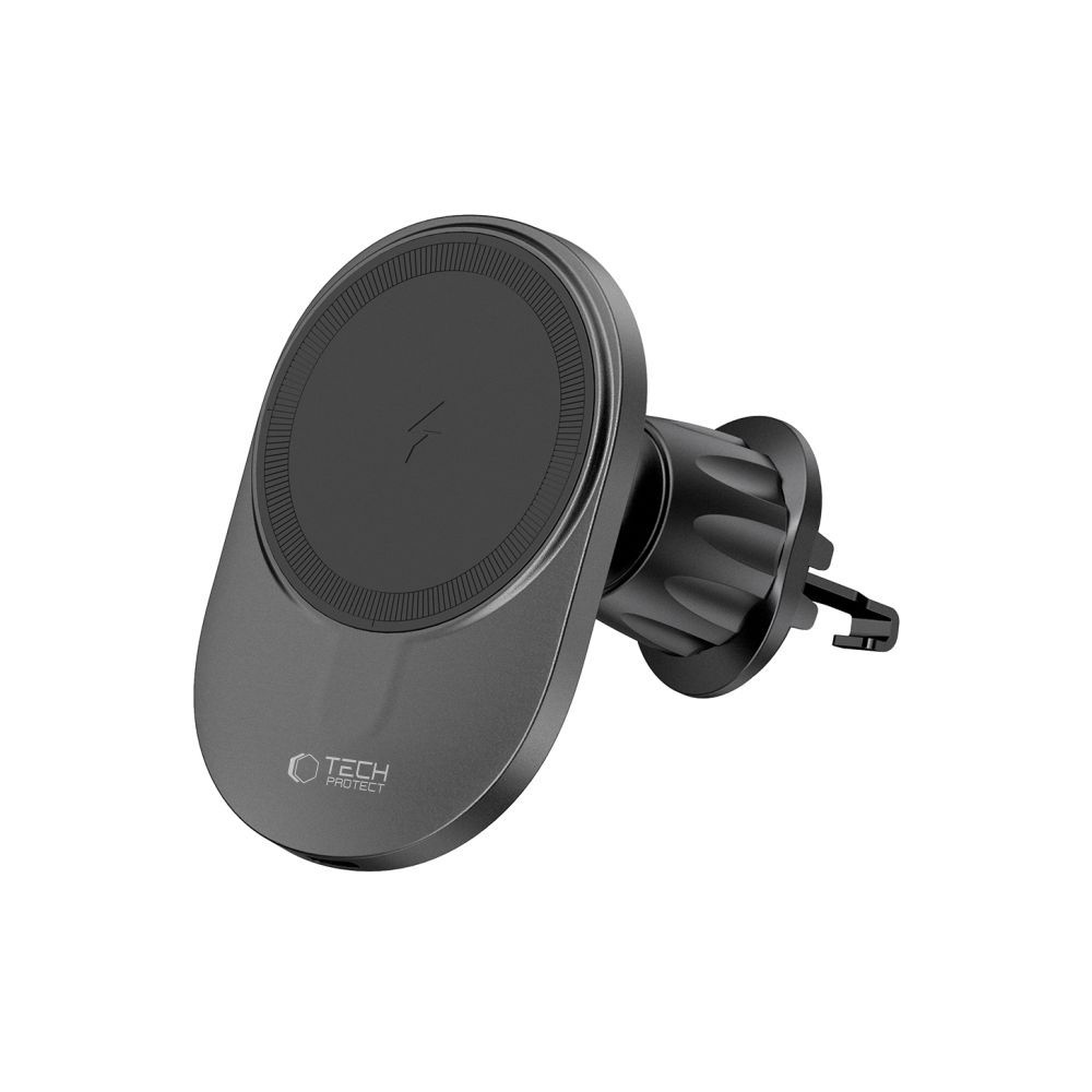 Tech-Protect MM15W-V1 MagSafe bezdrôtový nabíjací držiak do ventilácie - čierny