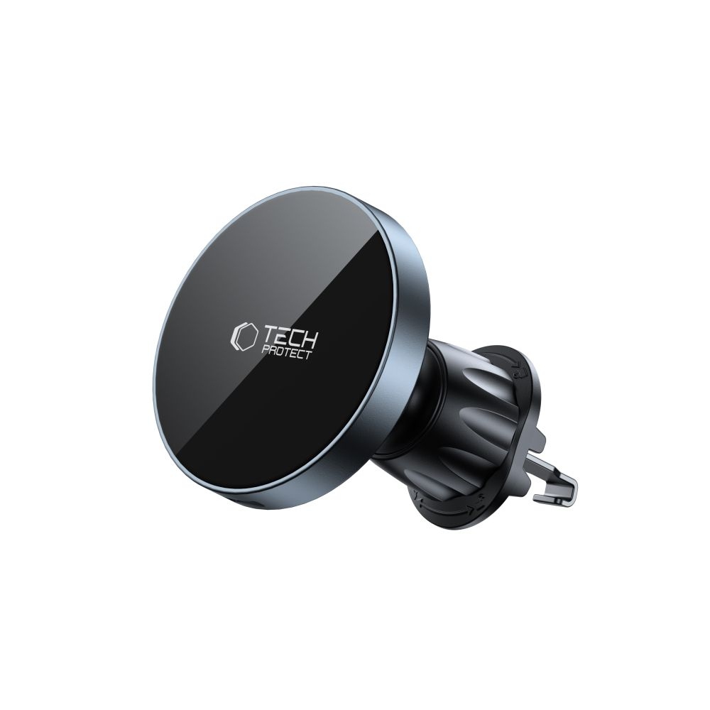 Tech-Protect MM15W-V5 CD & Vent MagSafe držiak do auta s bezdrôtovým nabíjaním - čierny