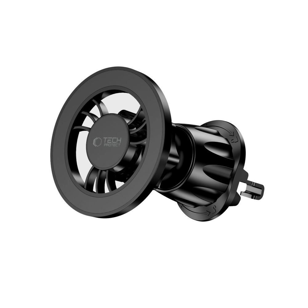 Tech-Protect N56 MagSafe držiak do auta do ventilácie aj na palubnú dosku - čierny