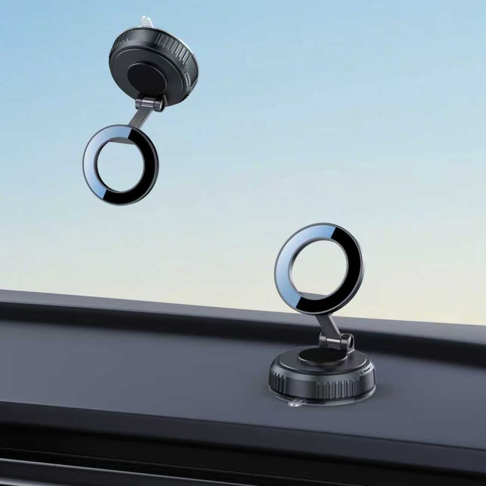 Tech-Protect N61 MagSafe držiak do auta na sklo aj palubnú dosku - čierny