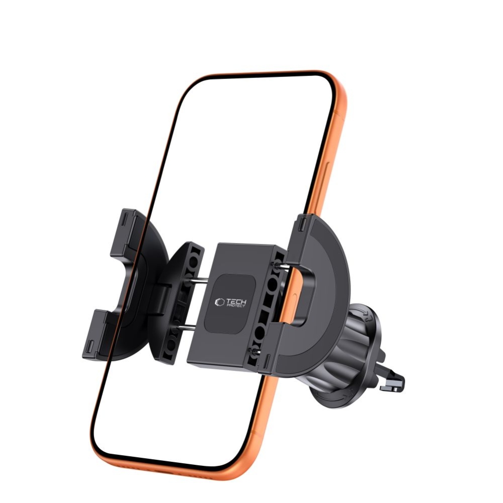 Tech-Protect N62 2v1 držiak telefónu s MagSafe na palubnú dosku a do ventilácie - čierny