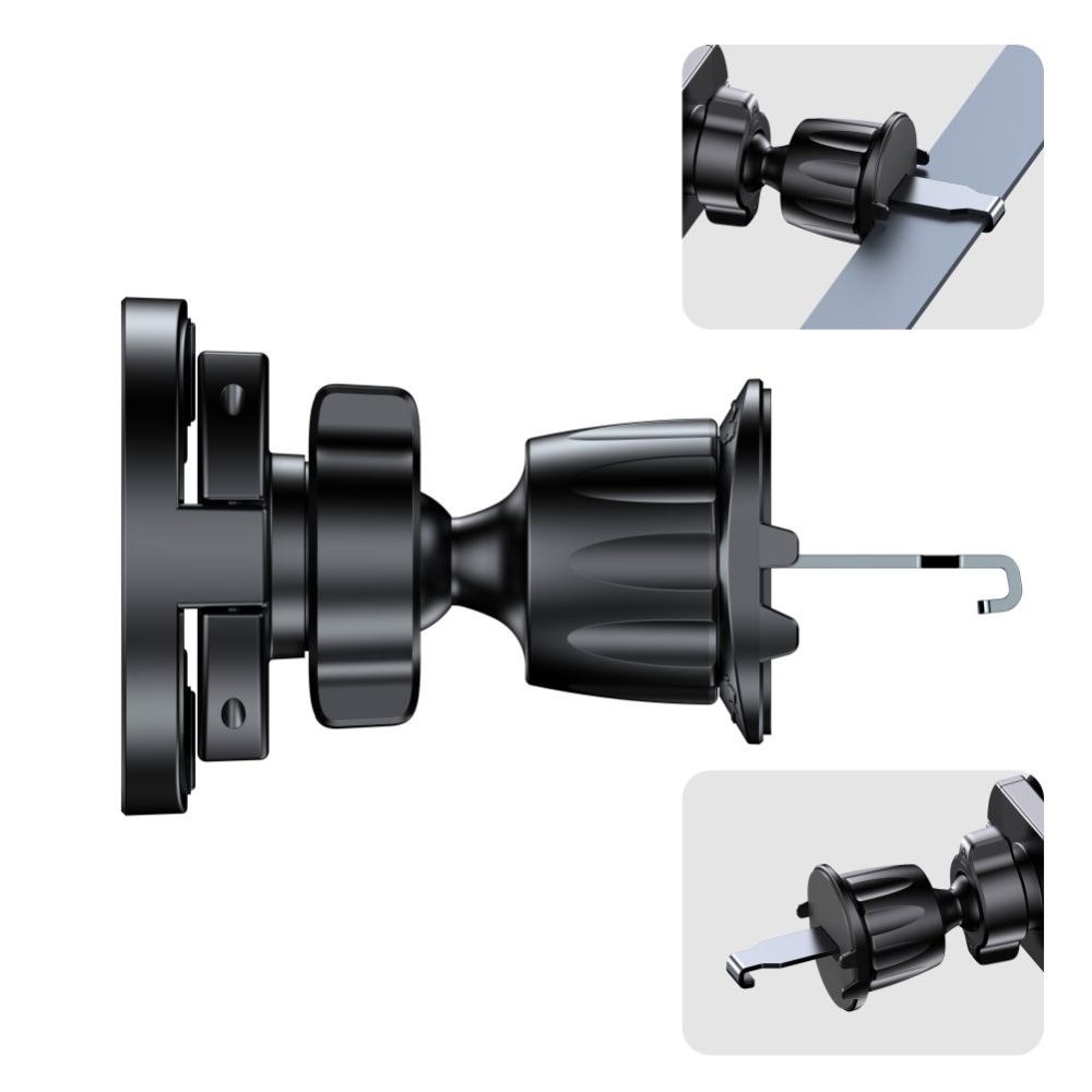 Tech-Protect N62 2v1 držiak telefónu s MagSafe na palubnú dosku a do ventilácie - čierny