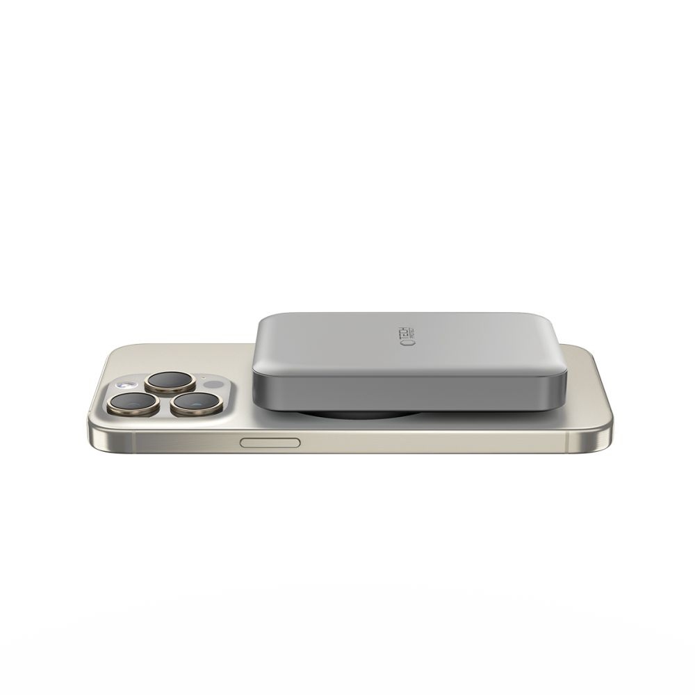 Tech-Protect PB11 LifeMag MagSafe powerbanka 10000 mAh 15W - titán
