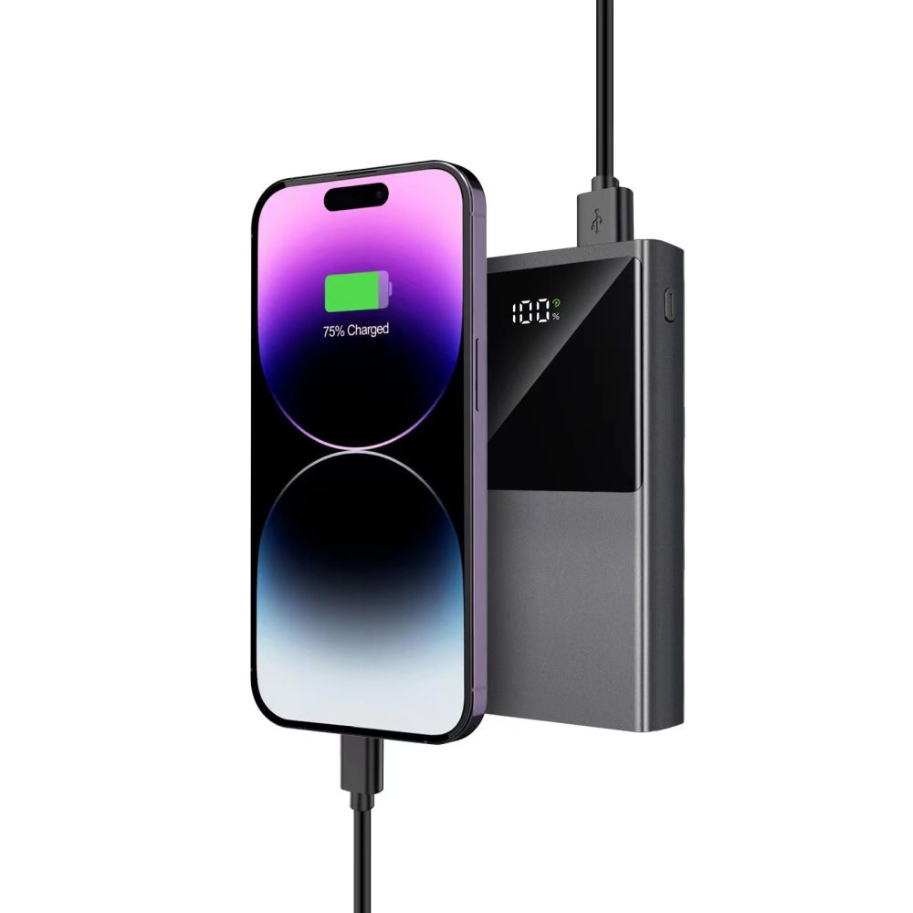 Tech-Protect PB13 Powerbanka 20000mAh 22,5W - sivá