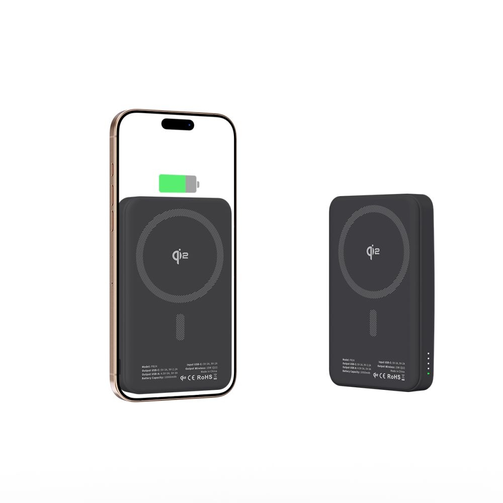 Tech-Protect PB24 LifeMag Qi2 MagSafe Powerbanka 10000mAh 15W - čierna