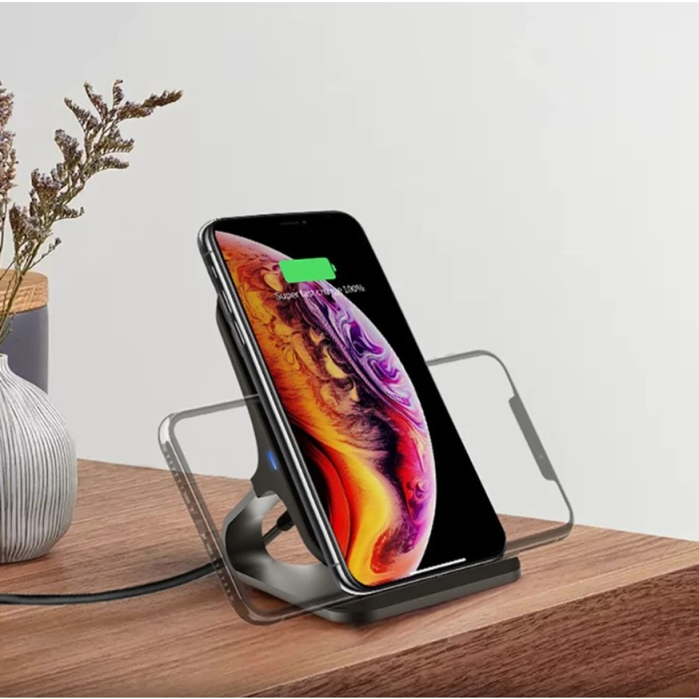 Tech-Protect S1 bezdrôtová nabíjačka 15W - čierna
