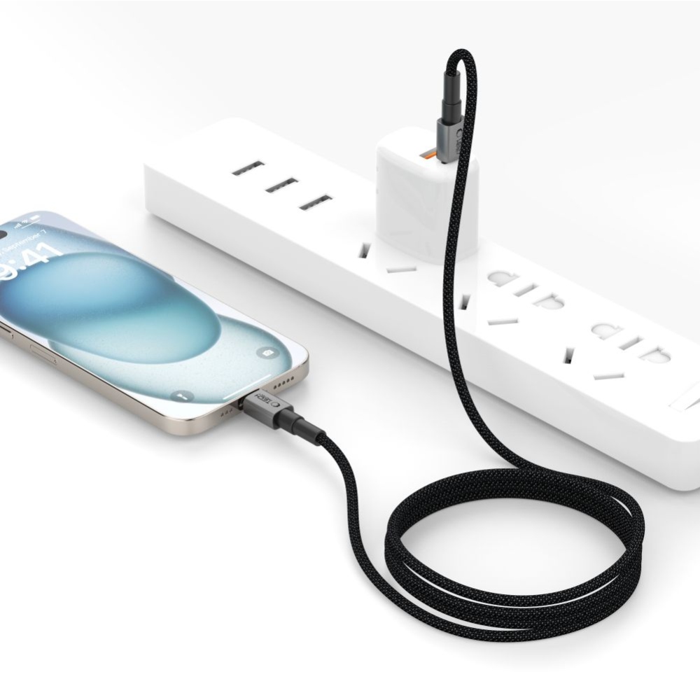 Tech-Protect UltraBoost kábel DNA USB-C/USB-C PD100W/5A 1m - šedý