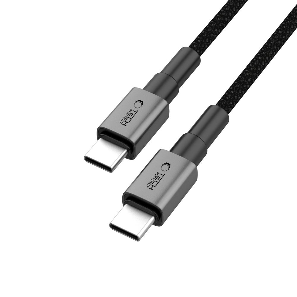 Tech-Protect UltraBoost kábel DNA USB-C/USB-C PD60W/3A 0,5m - šedý