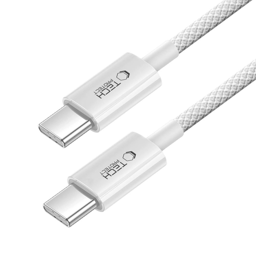 Tech-Protect UltraBoost kábel Lite USB-C/USB-C PD60W/3A 2m - šedý