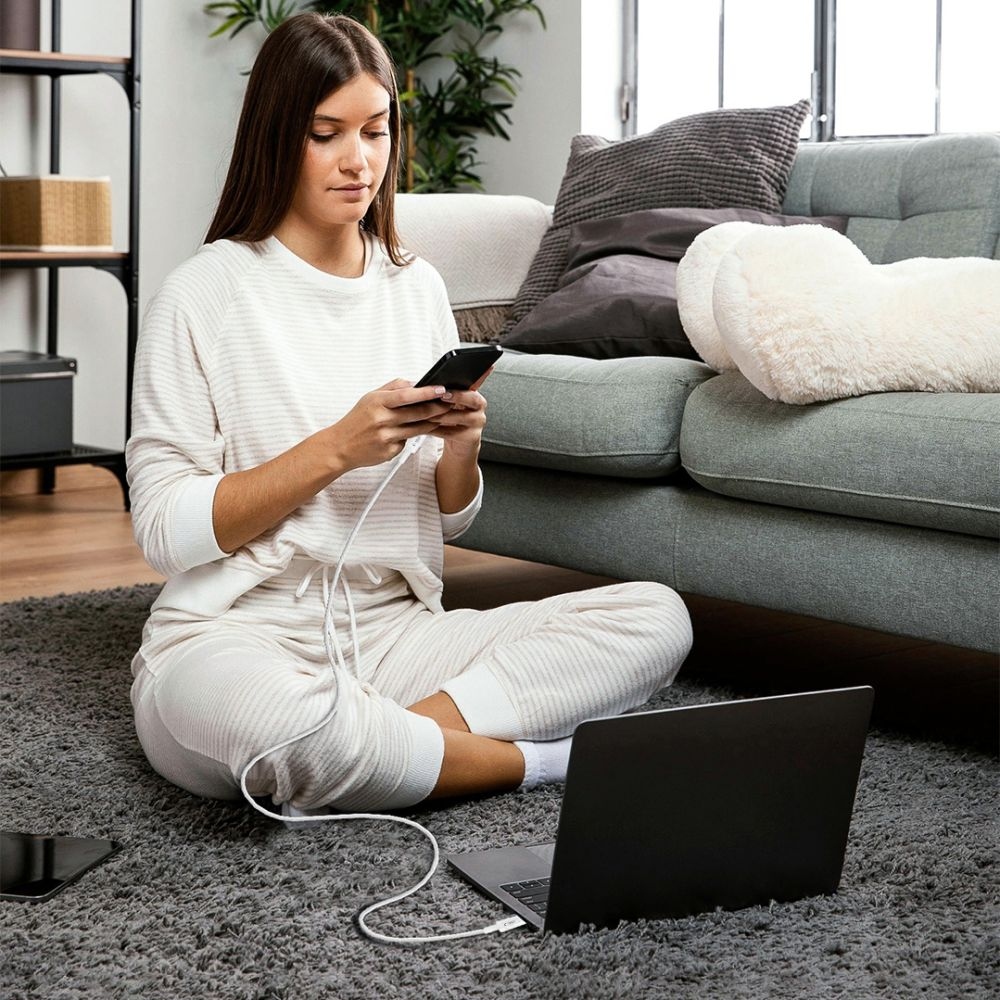 Tech-Protect UltraBoost kábel Lite USB-C/USB-C PD60W/3A 2m - šedý