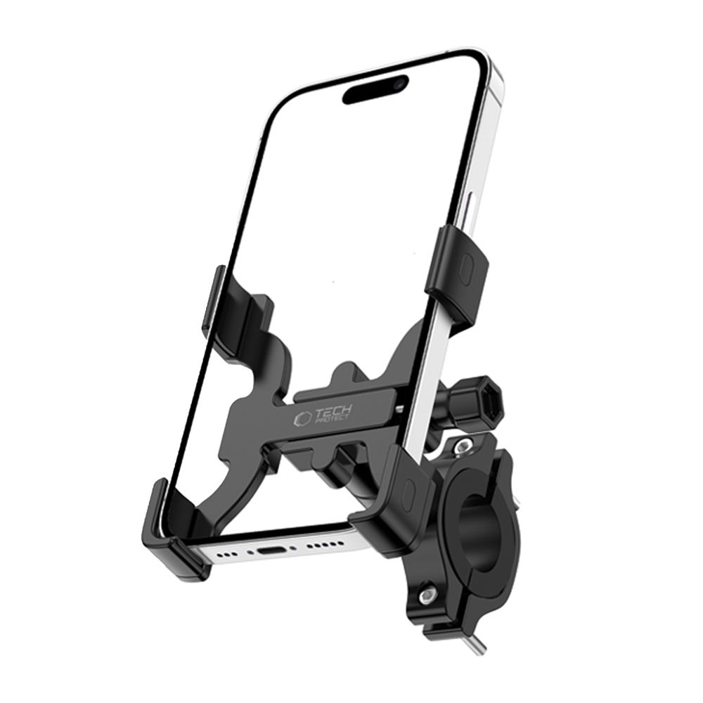 Tech-Protect V3 univerzálny kovový držiak na bicykel - čierny