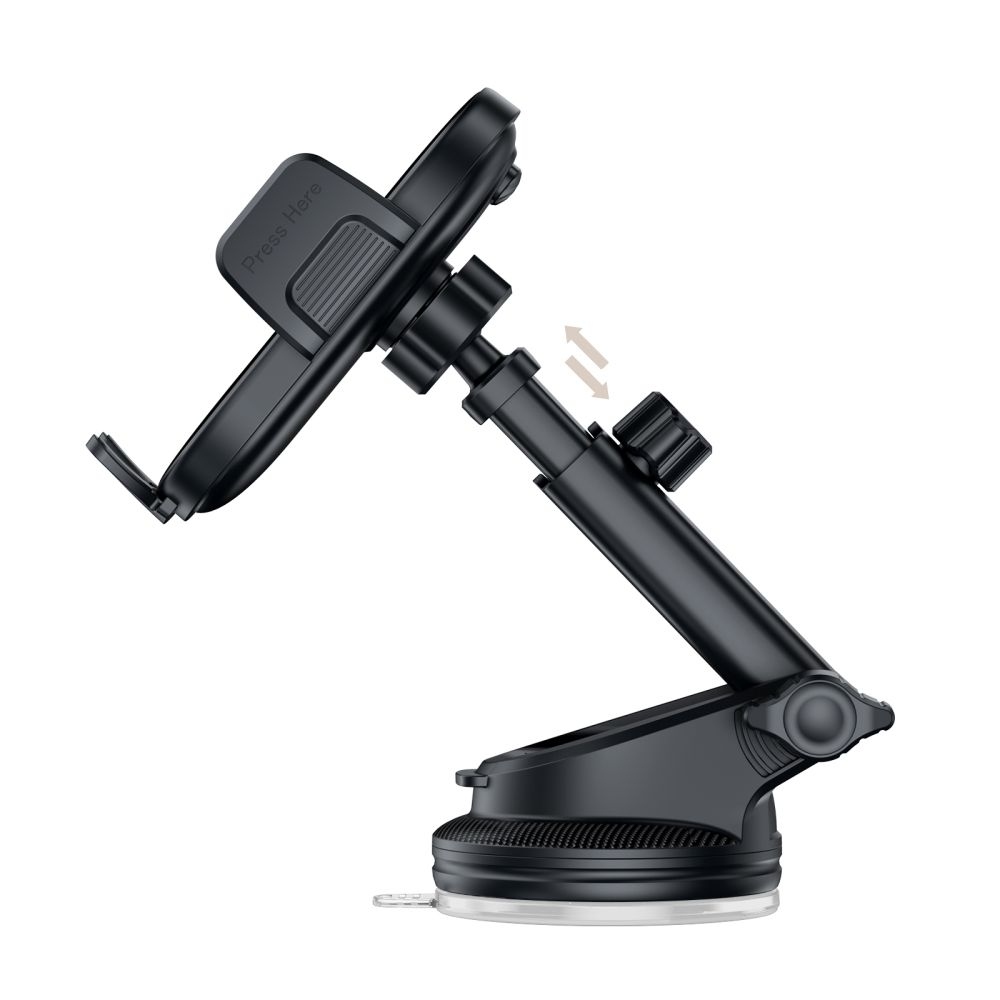 Tech-Protect V7 univerzálny držiak mobilu do auta na palubnú dosku aj ventiláciu - čierny