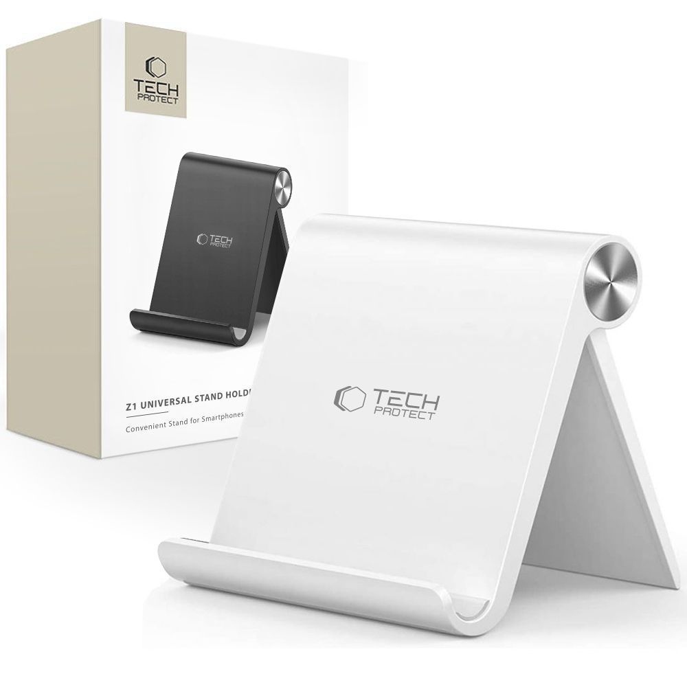 Tech-Protect Z1 univerzálny stojanček na mobil a tablet - biely