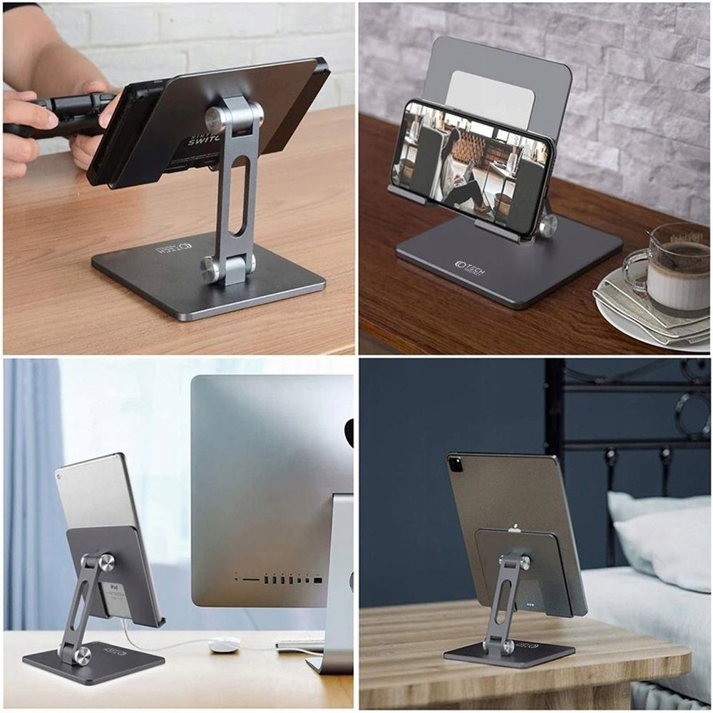 Tech-Protect Z11 univerzálny stojanček na tablet - šedý