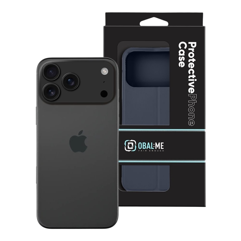 OBAL:ME SmoothTouch puzdro pre Apple iPhone 17 Pro Max Dark Blue
