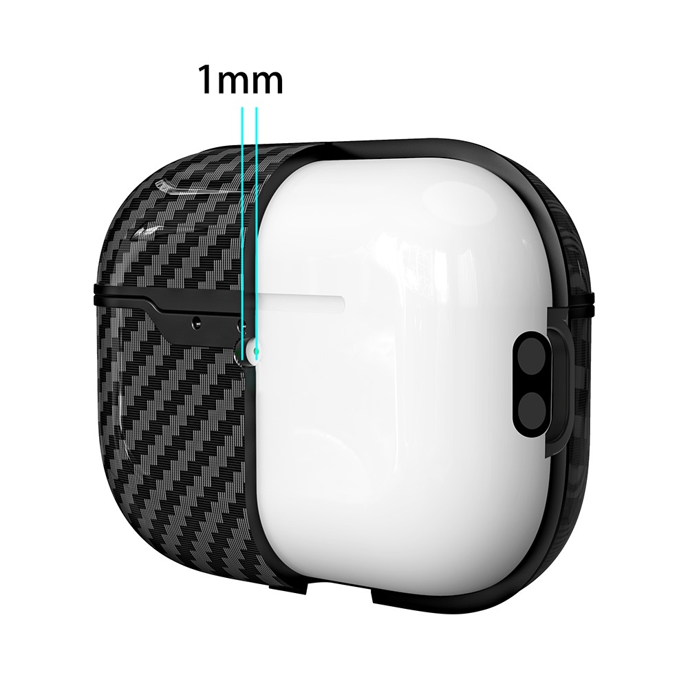 Textures gélový obal na Apple AirPods Pro 3 - čierny