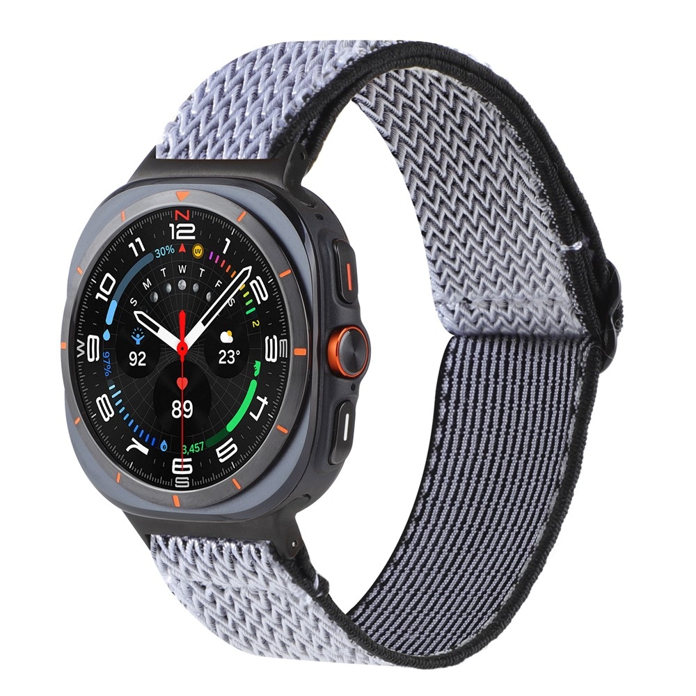Texwave nylonový remienok na Samsung Galaxy Watch Ultra (2025) 47mm - biely