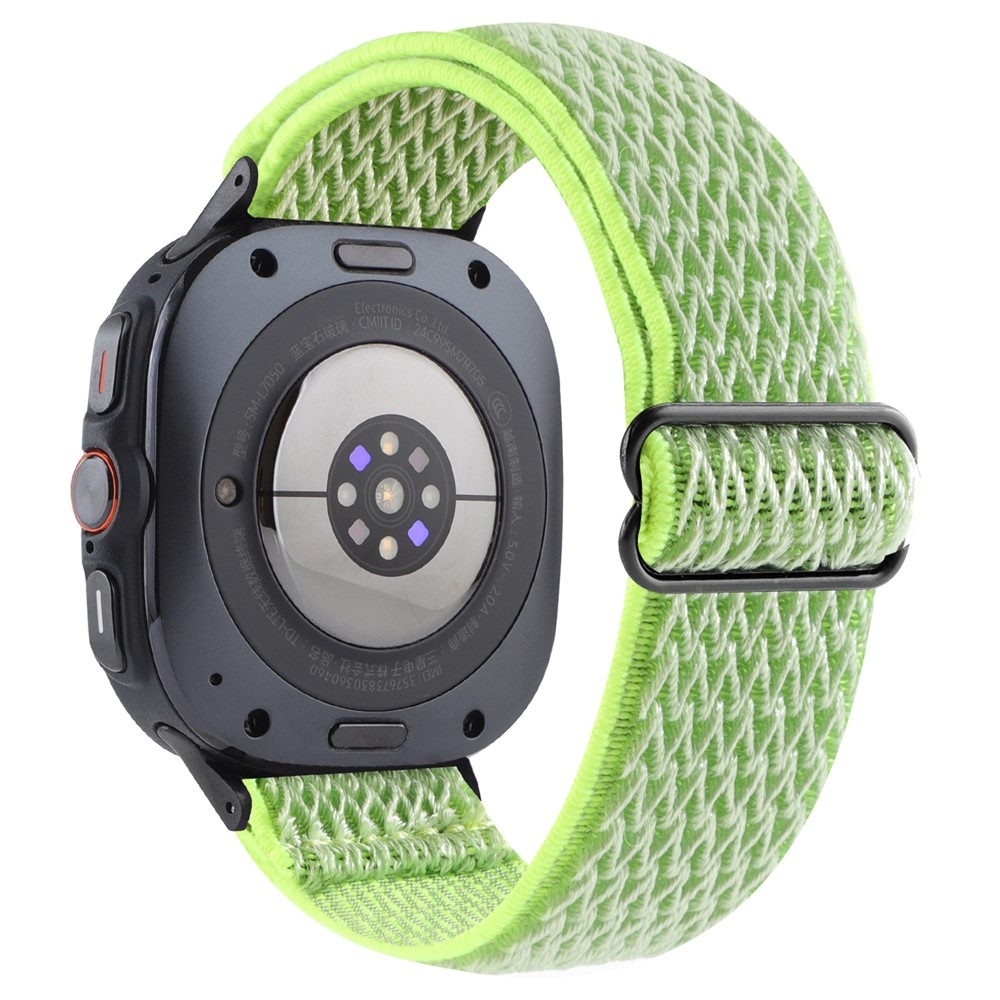 Texwave nylonový remienok na Samsung Galaxy Watch Ultra (2025) 47mm - zelenožltý