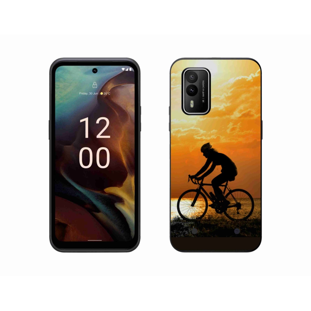 Gélový kryt mmCase na Nokia XR21 - cyklovýlet