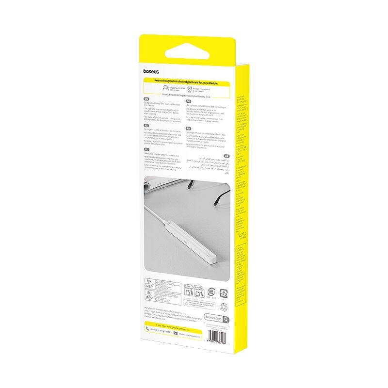 Bezdrôtová nabíjačka Baseus Smooth Writing Stylus White