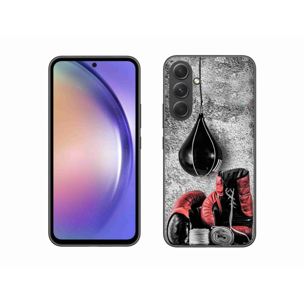 Gélový kryt mmCase na Samsung Galaxy A54 5G - boxovacie vrece a rukavice