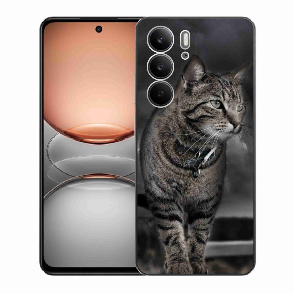 Gélový kryt mmCase na Realme C75 - mačka